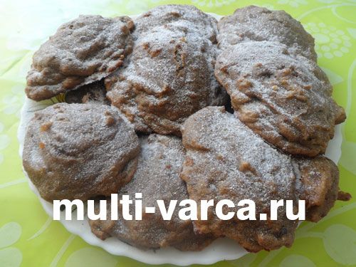 Домашнє печиво із сухофруктами в мультиварці