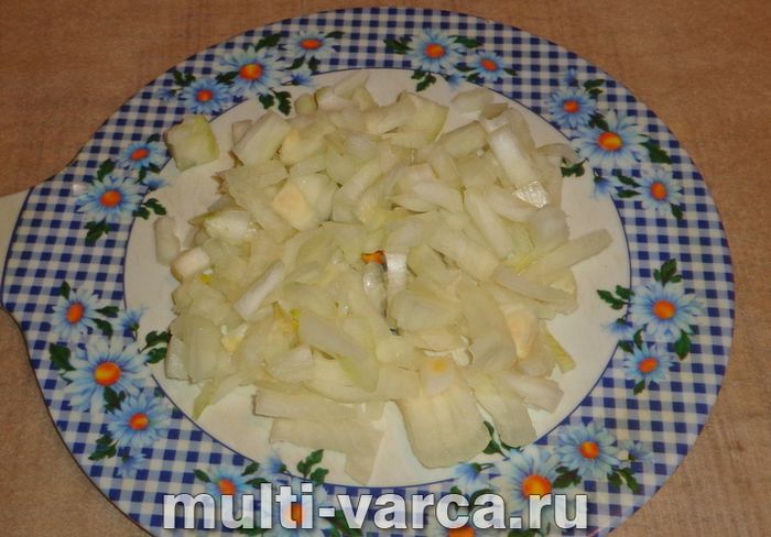 Гречка з реберцями в мультиварці