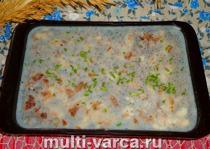 Холодець зі свинячої рульки в мультиварці