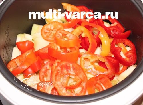 Як приготувати овочі в мультиварці