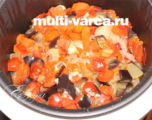 Як приготувати овочі в мультиварці