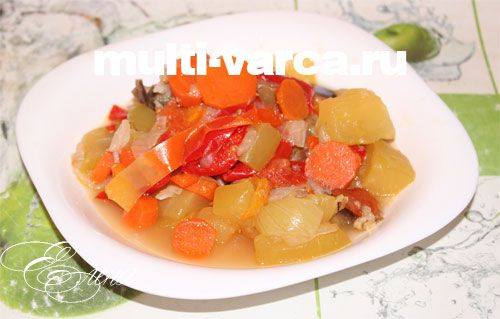 Як приготувати овочі в мультиварці
