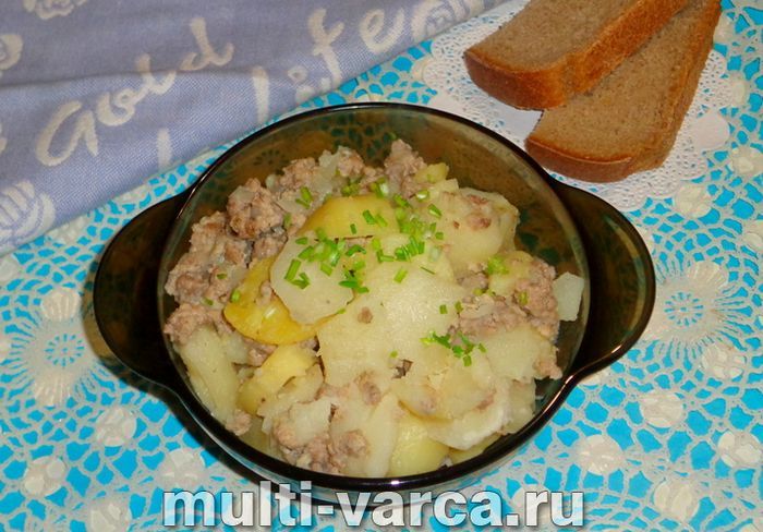 Картопля з фаршем