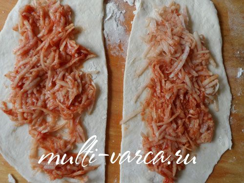 Картопляний паровий рулет у мультиварці