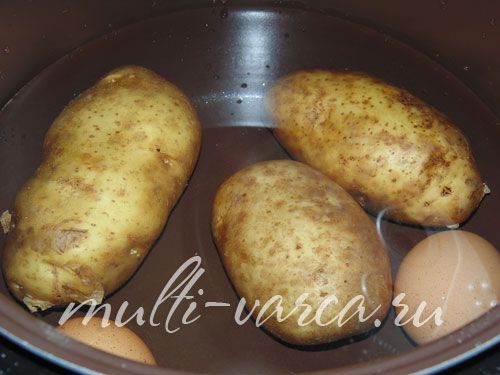 Картопляний салат із кількою