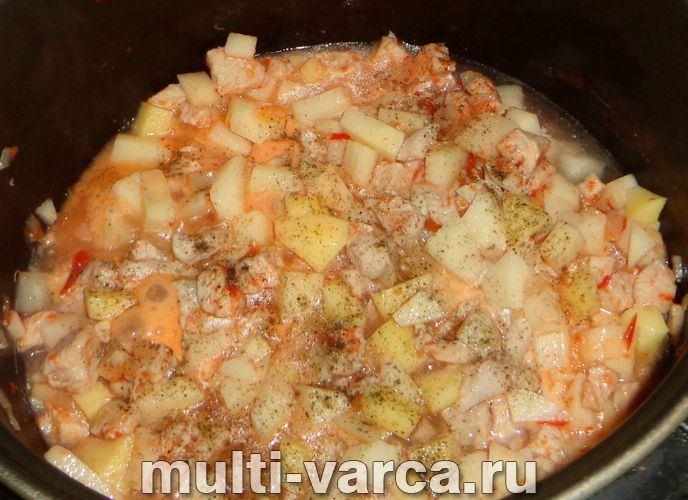 Картопляний соус у мультиварці