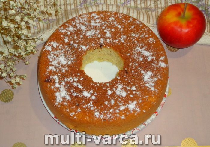 Кекс із шоколадом у мультиварці