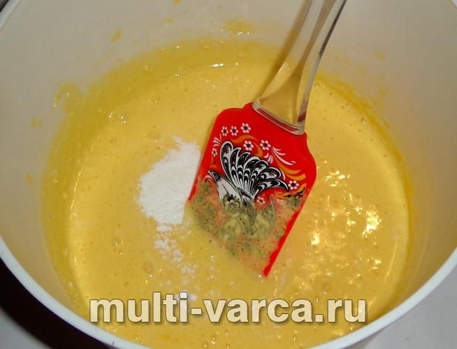 Кокосовий бісквіт у мультиварці