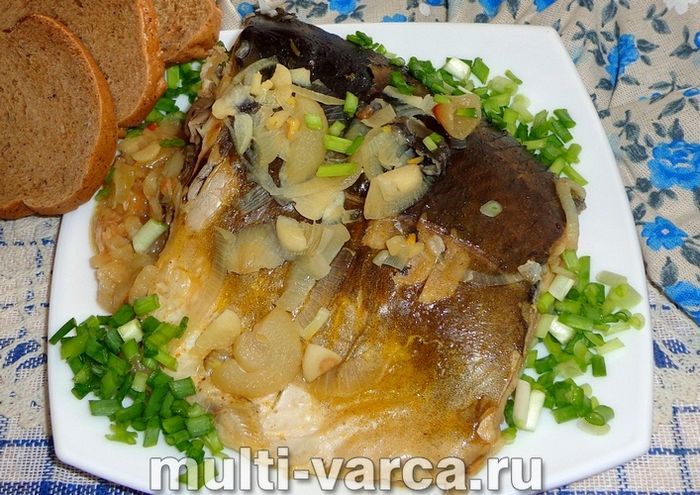 Короп, запечений у мультиварці