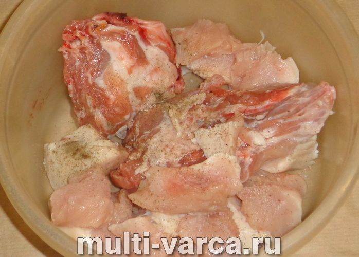 Кролик із цибулею