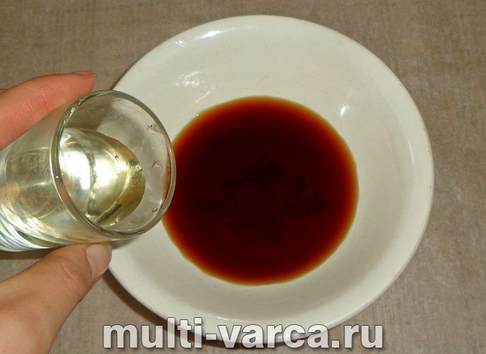 Курка в медово-соєвому соусі в мультиварці