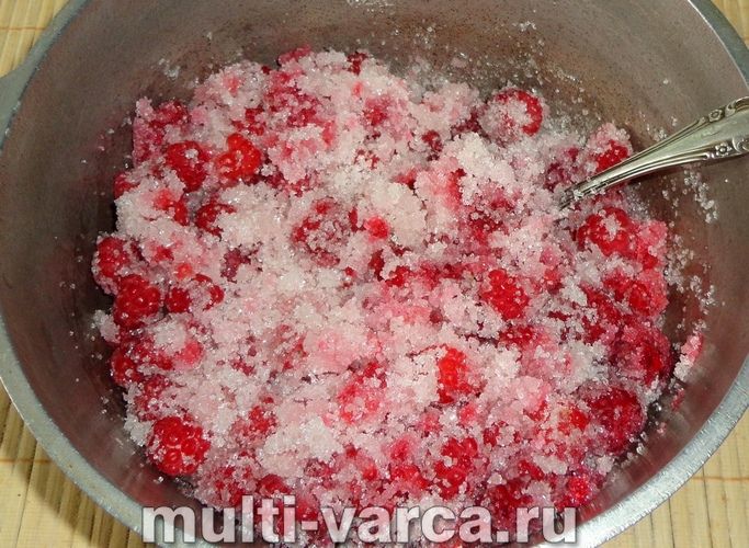 Малинове варення з яблуками на зиму