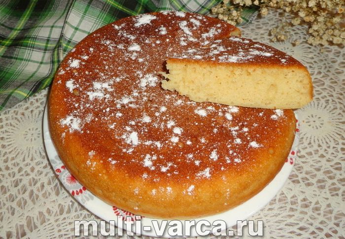 Манник на ряжанці в мультиварці