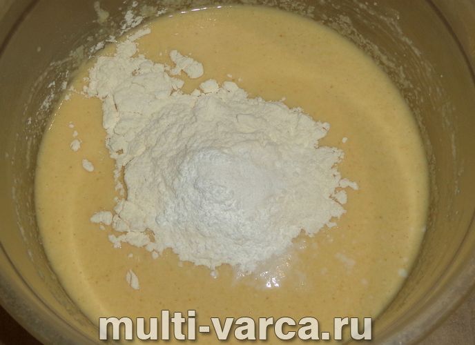 Манник на ряжанці в мультиварці