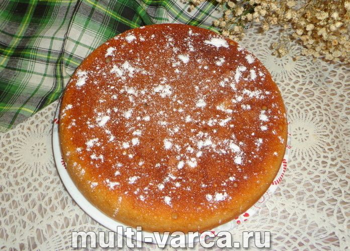 Манник на ряжанці в мультиварці