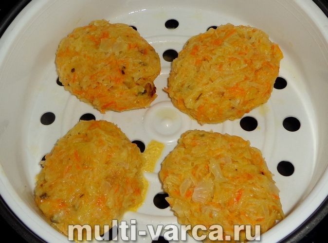 Оладки на пару в мультиварці
