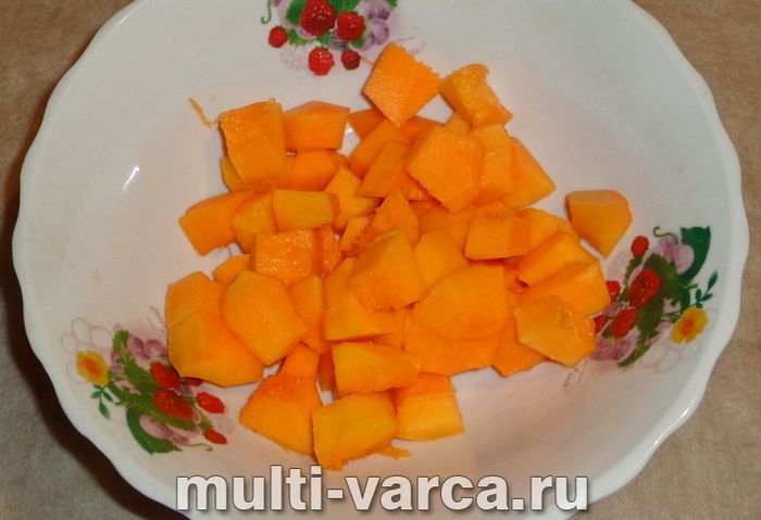 Овочеве рагу з гарбузом у мультиварці