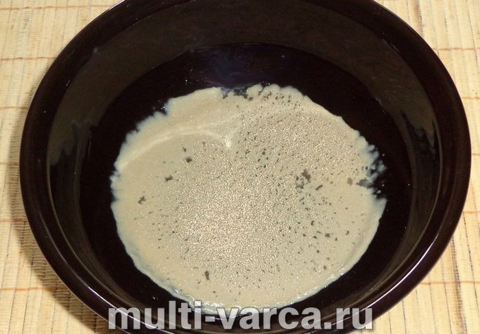 Паска на вершках у мультиварці
