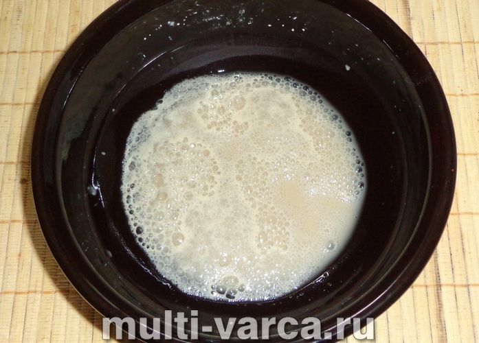 Паска на вершках у мультиварці