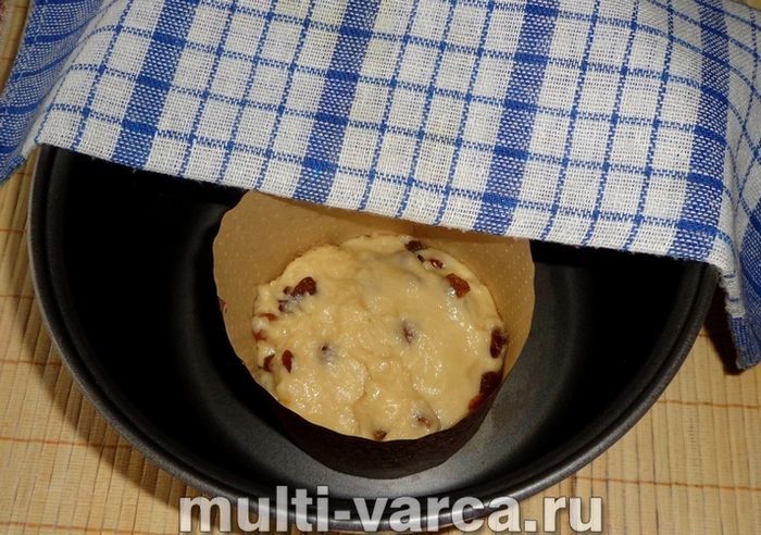 Паска на вершках у мультиварці