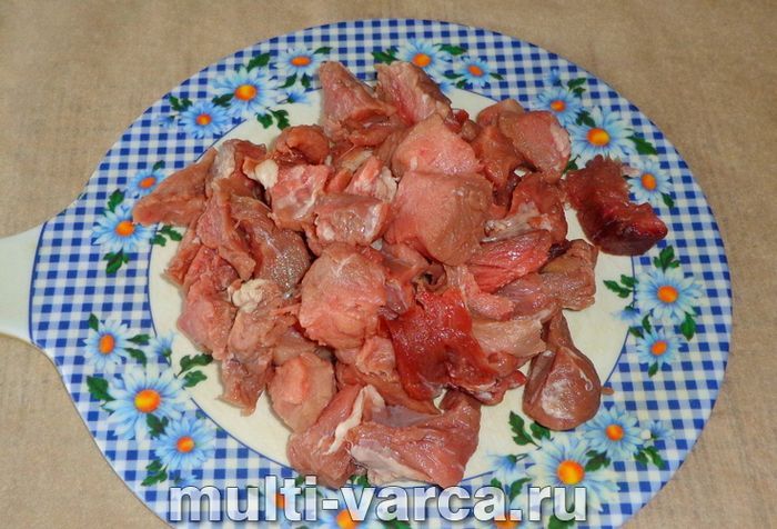 Рагу з грибами в мультиварці