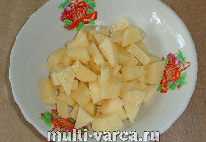 Рагу з грибами в мультиварці