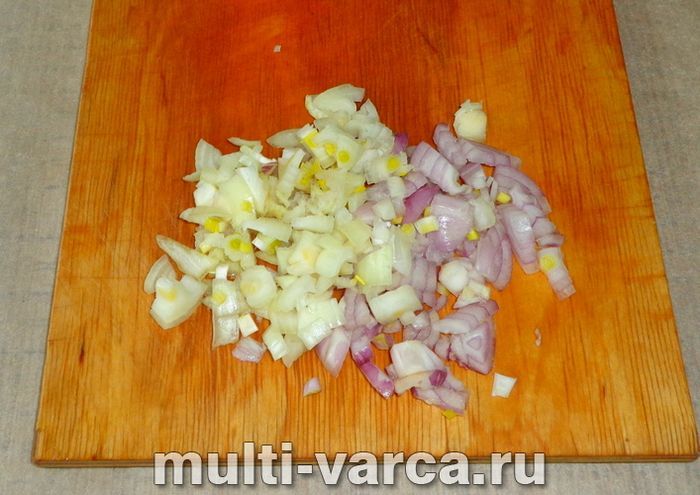 Рагу з грибами в мультиварці