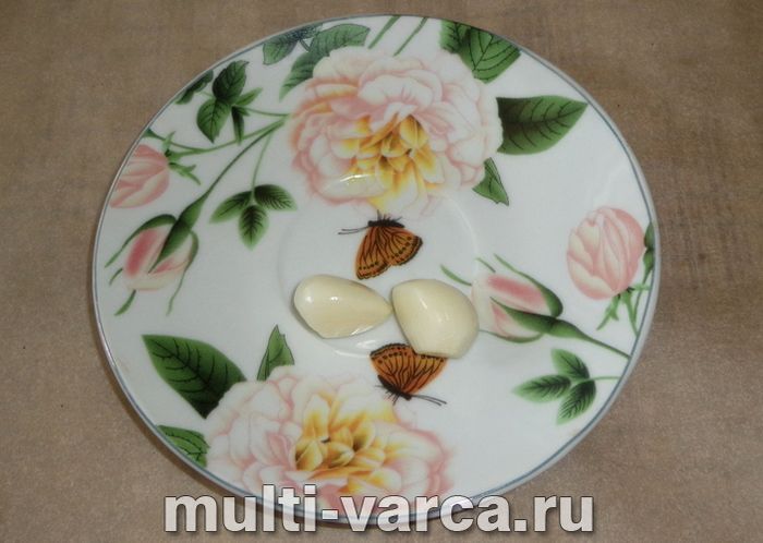 Рис із часником у мультиварці