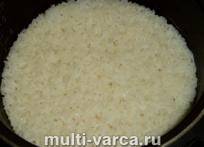 Рис із часником у мультиварці