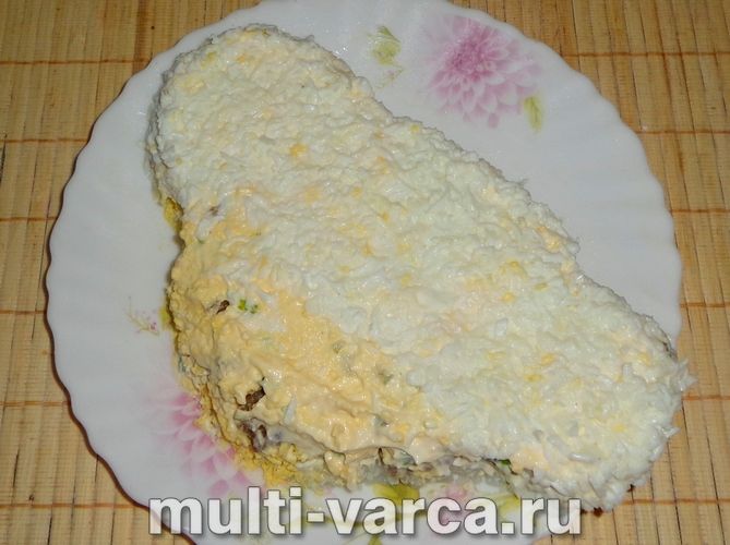 Салат із рисом і м