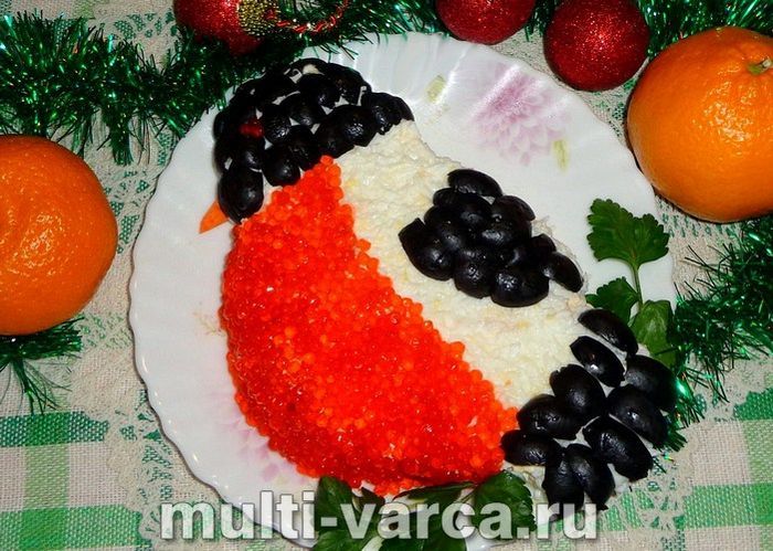 Салат із рисом і м