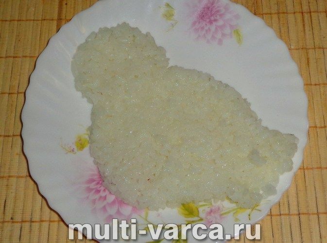 Салат із рисом і м