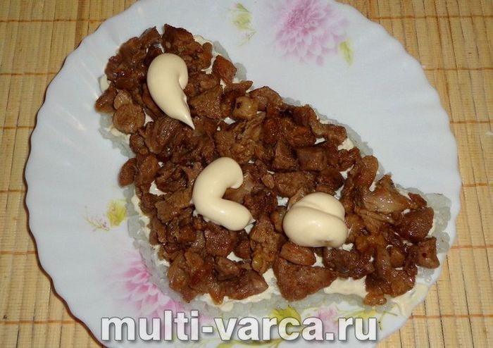 Салат із рисом і м