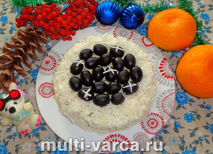 Салат "Перший сніг"