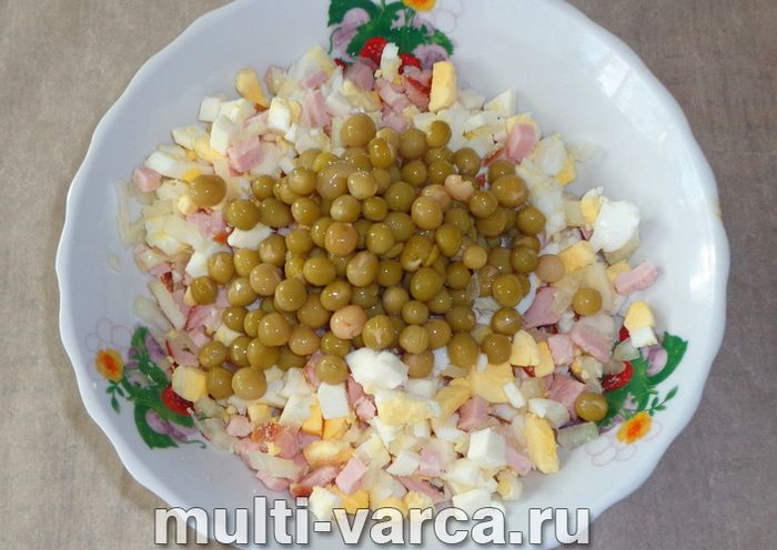 Салат "Перший сніг"