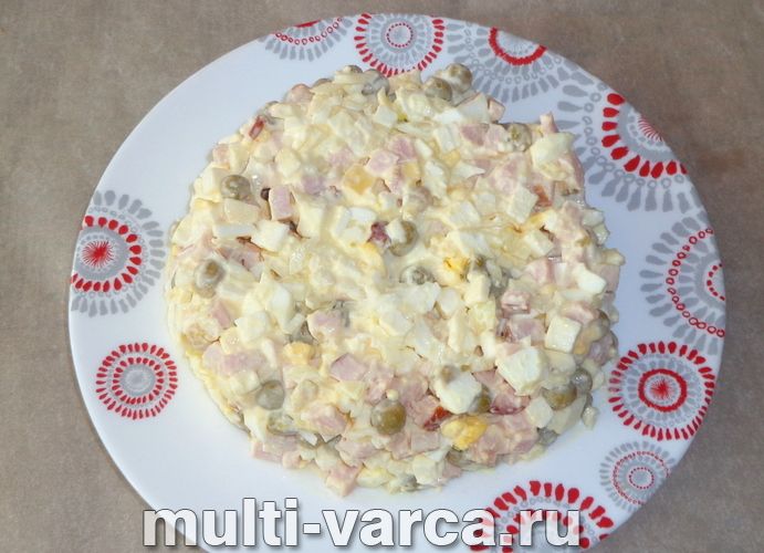 Салат "Перший сніг"