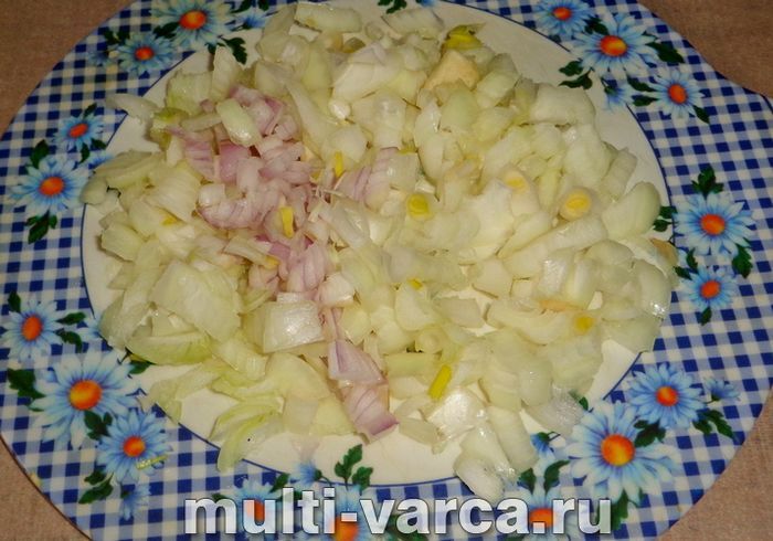 Серце індички з картоплею в мультиварці