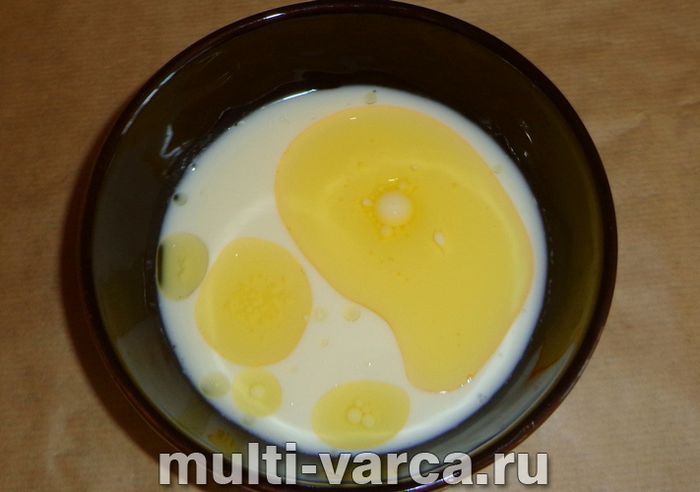 Шоколадно-кавовий кекс у мультиварці