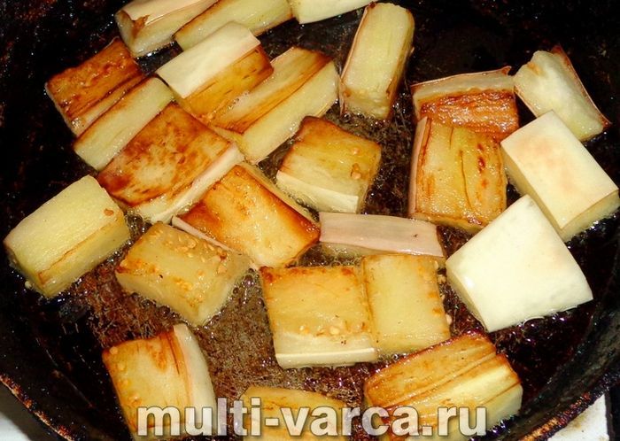 Смажені баклажани на зиму