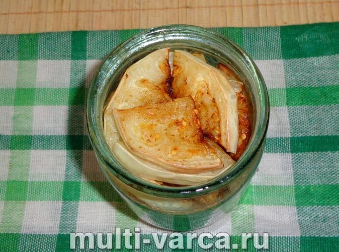 Смажені баклажани на зиму