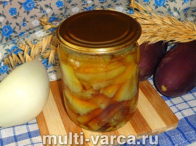 Смажені баклажани на зиму