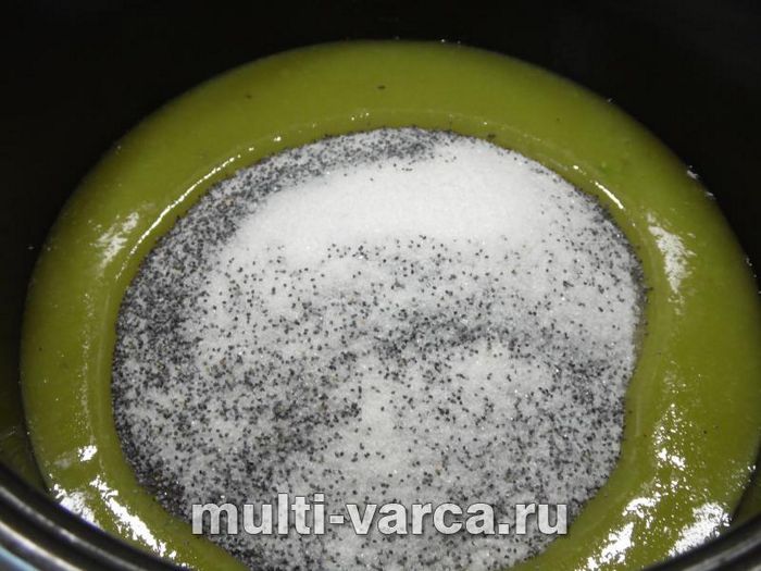 Варення з аґрусу з маком і корицею
