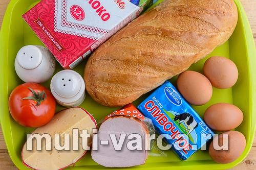Закусочний пиріг із хліба