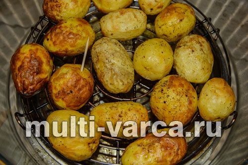 Запечена картопля в аерогрилі