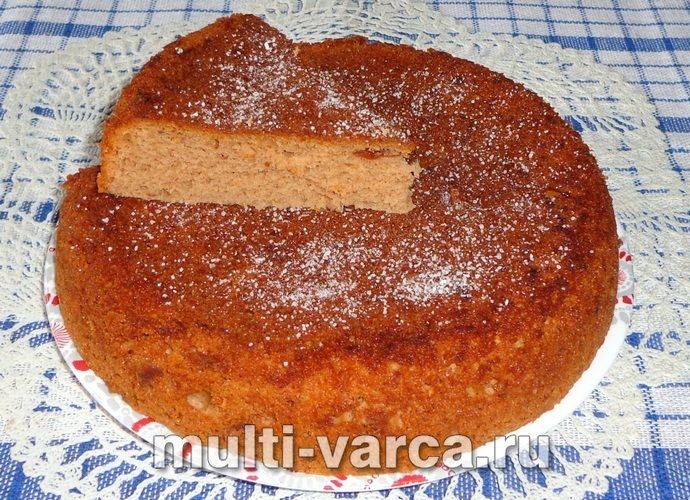 Бісквіт із варенням у мультиварці