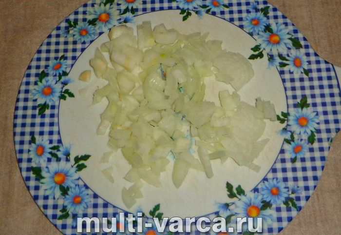 Броколі з кабачками в мультиварці