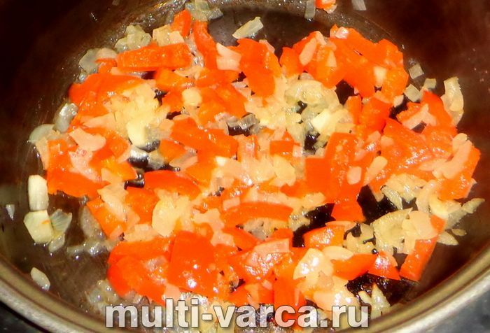 Броколі з кабачками в мультиварці