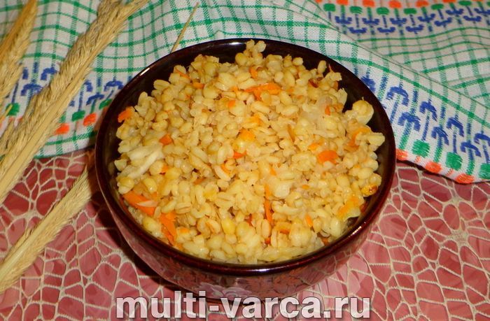 Булгур із капустою в мультиварці