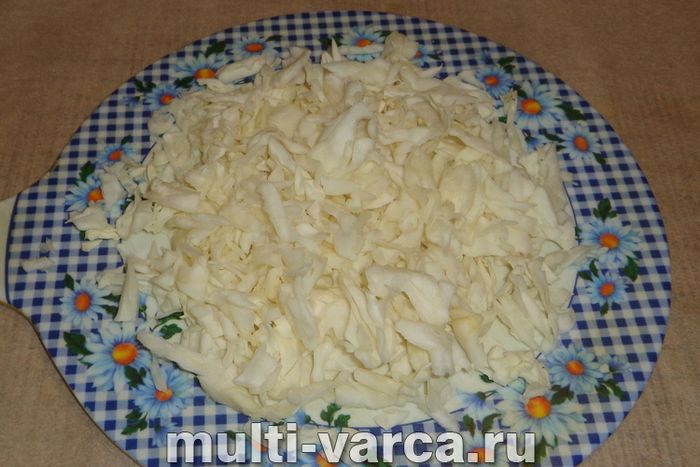 Булгур із капустою в мультиварці