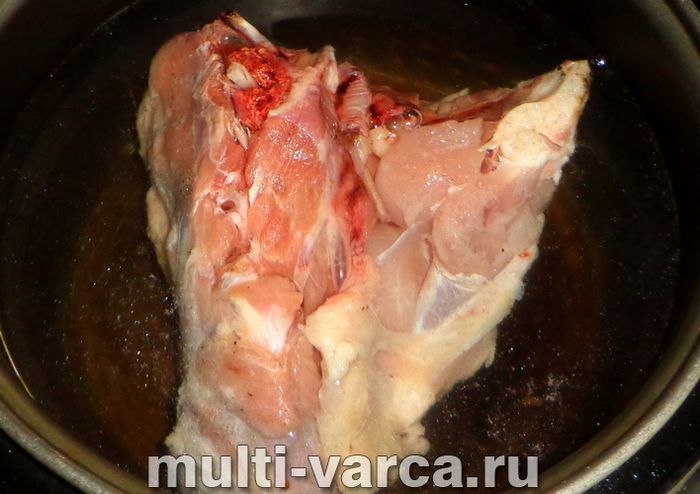 Бульйон з індички в мультиварці